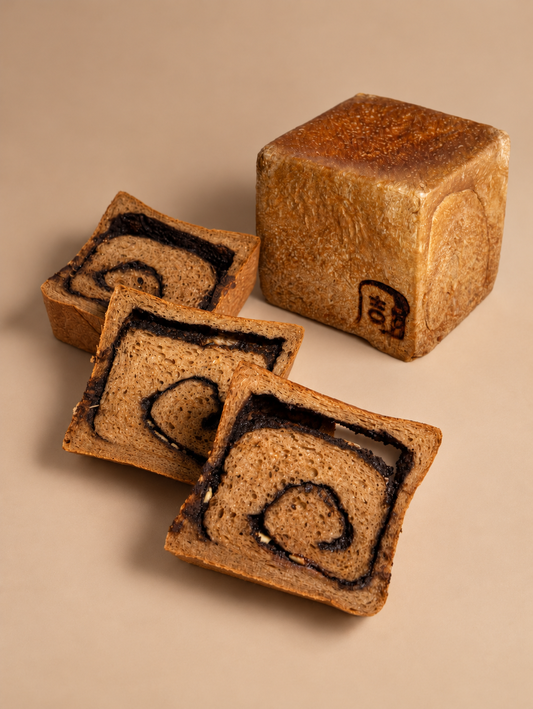 Hojicha White Choco Shokupan